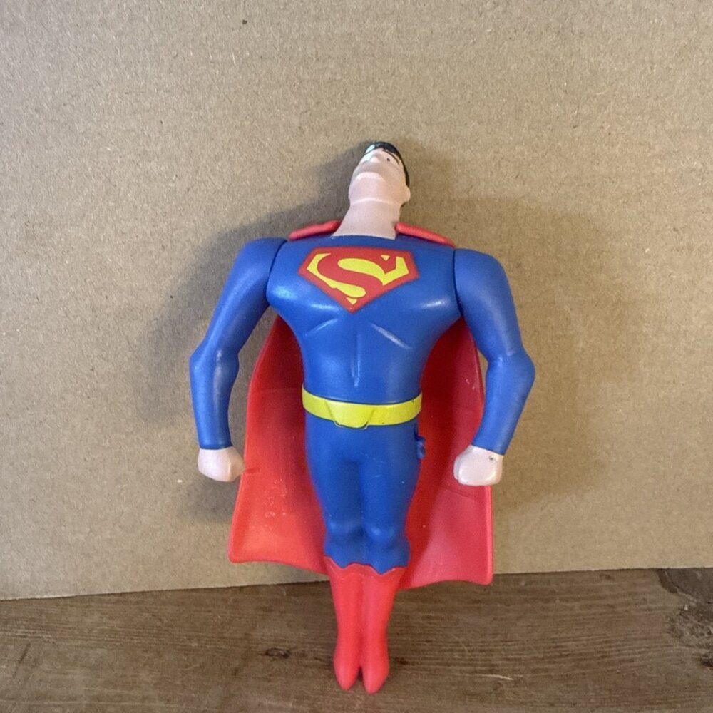McDonalds (2016) DC Comics Superman Movable Arms Happy Meal Toy No Sound - Picture 2 of 5